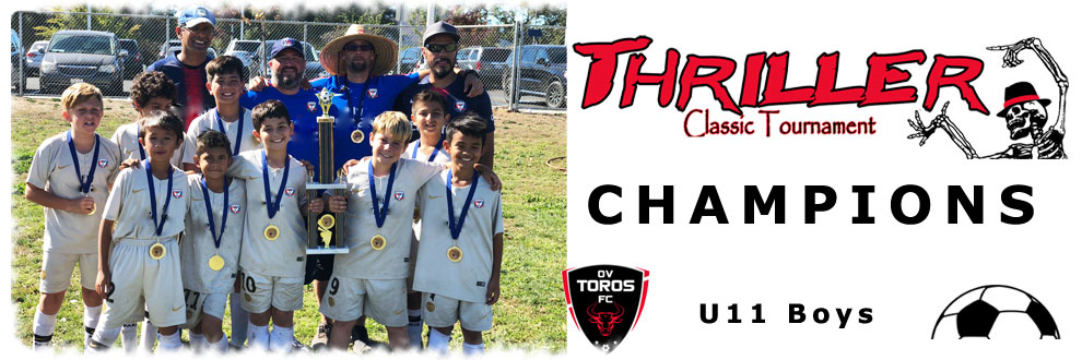 u11 boys thriller classic tournament 2