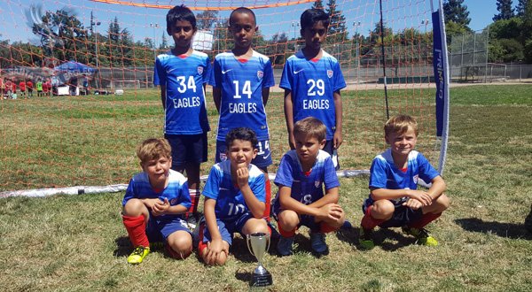 Eagles Boys 5v5 Winners